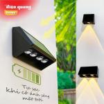 [SẢN PHẨM MỚI] Đèn LED hắt tường năng lượng mặt trời Điện Quang, chống thấm, đổi màu