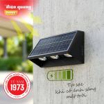 Đèn LED hắt tường NLMT ĐQ ECO SGT02 (đổi màu, 2 chiếu lên xuống, tấm pin tích hợp)